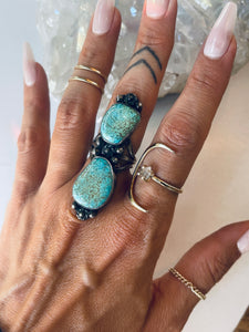Size 7 Number 8 Turquoise