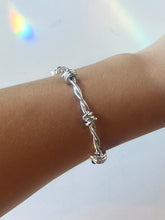 Load image into Gallery viewer, Sterling Silver Barbed Wire Cuff