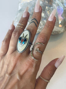 Size 8 Butterfly Ring