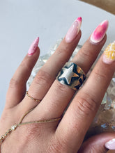 Load image into Gallery viewer, Size 8 Sterling Silver Star Ring