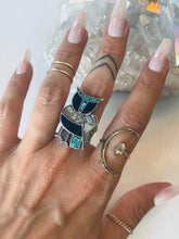 Load image into Gallery viewer, Size 6.5 Owl Inlay Ring