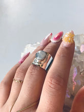 Load image into Gallery viewer, Size 8 Moonstone Sterling Silver Ring