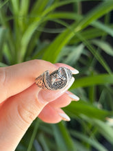 Load image into Gallery viewer, Sterling Silver Horseshoe Ring
