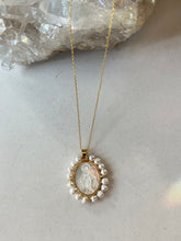 Load image into Gallery viewer, Jesus Pearl Pendant Necklace