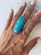 Load image into Gallery viewer, Size 10 Turquoise Ring