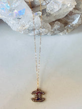 Load image into Gallery viewer, Gold Vintage Channel Necklace