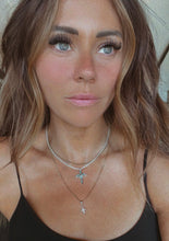 Load image into Gallery viewer, Sterling Cross Necklace