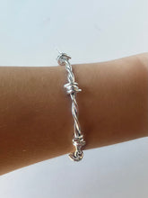 Load image into Gallery viewer, Sterling Silver Barbed Wire Cuff