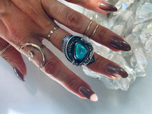 Load image into Gallery viewer, Size 6.5 Vintage Turquoise Ring