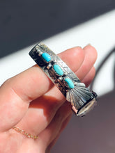 Load image into Gallery viewer, Sterling Silver Turquoise Cuff Watch