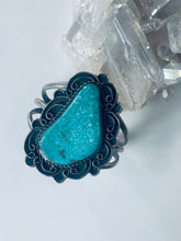 Load image into Gallery viewer, Turquoise and Sterling Cuff