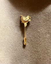 Load image into Gallery viewer, Vintage Western Saddle Gold Hat Pin