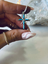 Load image into Gallery viewer, Sterling Cross Necklace