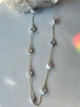 Load image into Gallery viewer, Gold Pearl Long Necklace