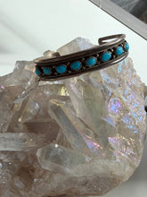 Load image into Gallery viewer, Sterling Silver Turquoise Cuff