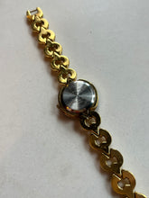 Load image into Gallery viewer, Vintage Anne Klein II Black Gold Circle Watch