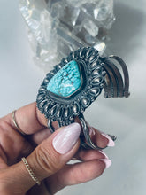 Load image into Gallery viewer, Sterling and Turquoise Cuff