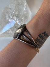 Load image into Gallery viewer, Turquoise and Sterling Silver Cuff