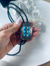 Load image into Gallery viewer, Sleeping Beauty Vintage Bolo Tie