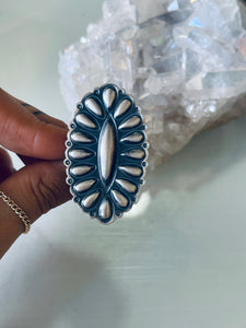 Size 7 Concho Ring