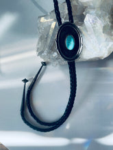 Load image into Gallery viewer, Vintage Bolo Tie Sterling and Turquoise