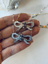 Load image into Gallery viewer, GOLD Vintage Chanel Bow Necklace