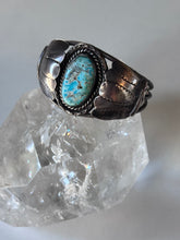 Load image into Gallery viewer, Turquoise and Sterling Silver Cuff
