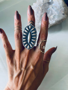 Size 7 Concho Ring