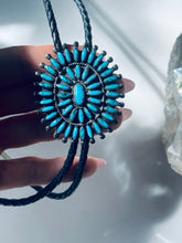 Load image into Gallery viewer, Vintage Zuni Needlepoint Bolo