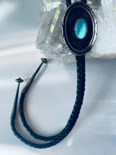 Load image into Gallery viewer, Vintage Bolo Tie Sterling and Turquoise
