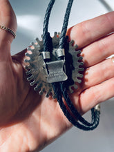 Load image into Gallery viewer, Vintage Zuni Needlepoint Bolo