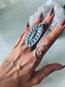 Size 7 Concho Ring