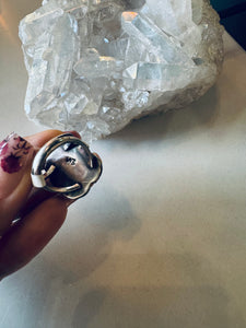 Size 6 Turquoise and Sterling Silver Ring