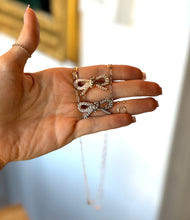 Load image into Gallery viewer, GOLD Vintage Chanel Bow Necklace