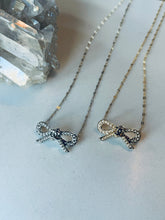 Load image into Gallery viewer, GOLD Vintage Chanel Bow Necklace