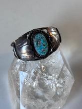 Load image into Gallery viewer, Turquoise and Sterling Silver Cuff