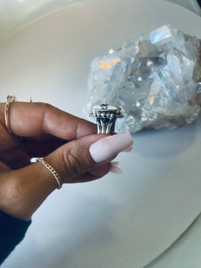 Size 7.5 White Buffalo Ring