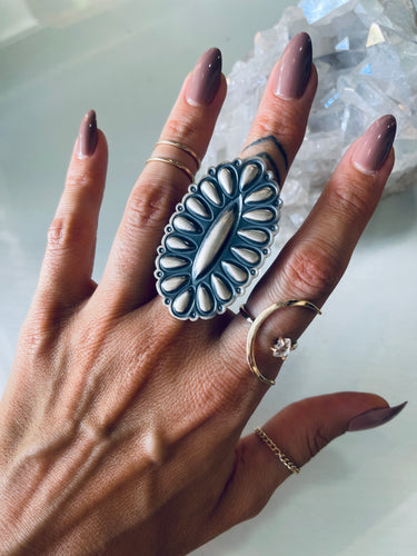 Size 7 Concho Ring