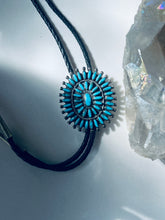 Load image into Gallery viewer, Vintage Zuni Needlepoint Bolo