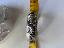 Load image into Gallery viewer, Wild Horses Sterling and Onyx Cuff