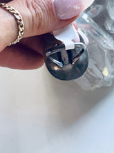 Load image into Gallery viewer, Size 9 Sterling Silver Onyx Ring