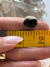 Load image into Gallery viewer, Size 8 Sterling Silver Onyx Ring