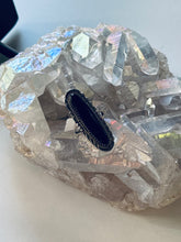 Load image into Gallery viewer, Size 6.5 Sterling Silver Onyx Ring