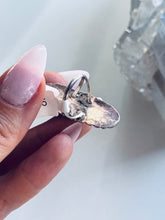 Load image into Gallery viewer, Size 6.5 Sterling Silver Onyx Ring