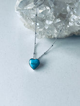 Load image into Gallery viewer, Turquoise Heart Necklace