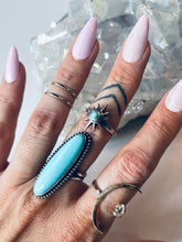 Load image into Gallery viewer, Turquoise Star Ring