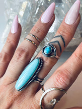 Load image into Gallery viewer, Evil Eye Turquoise Ring