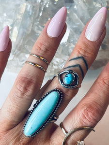 Evil Eye Turquoise Ring