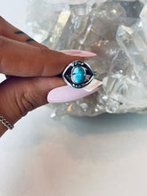Load image into Gallery viewer, Evil Eye Turquoise Ring