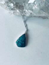 Load image into Gallery viewer, Spiderweb Turquoise Necklace